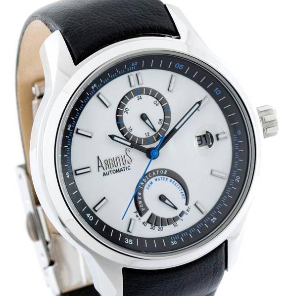 ARBUTUS 'POWER RESERVE' AUTOMATIC GENTS WATCH - 81WB COUNCILOR